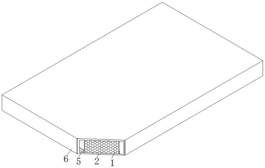 一种用实木皮封边的金属板材的制作方法