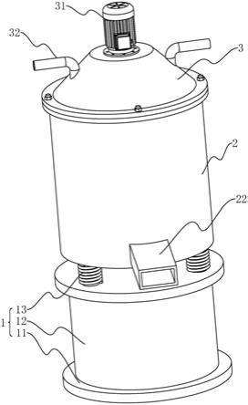 耐酸碱铁氟龙软管原料高效振筛机的制作方法