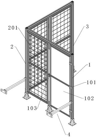 一种建筑施工安全管理用围栏的制作方法