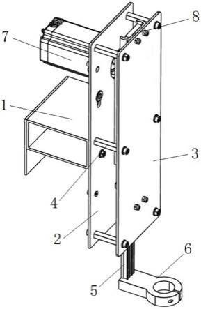 一种建筑装置材料加工工具的升降安装座的制作方法