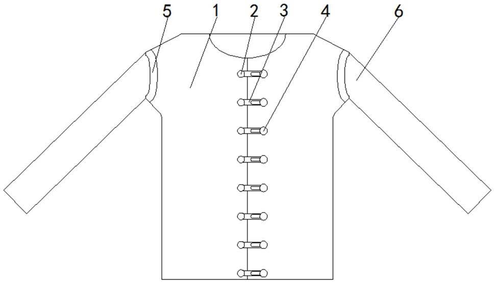 一种可拆分的针织开衫的制作方法