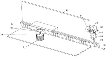 一种埋弧焊接矩形钢管翻转机构的制作方法
