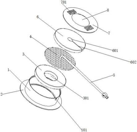 一种肝胆外科重症患者的创口防压式护理器