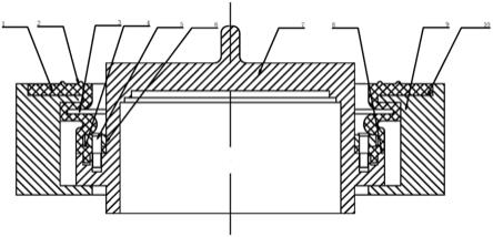 一种插座组件及具有其的浮动连接器的制作方法