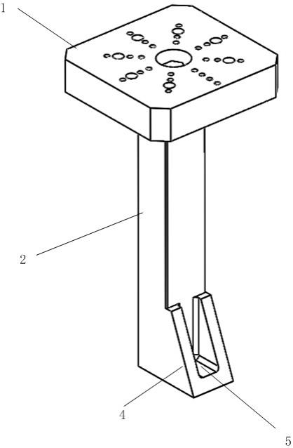 一种小型五轴加工工作台快速增高装夹工装的制作方法