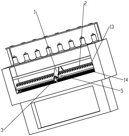 一种电脑横机机头的选针装置的制作方法