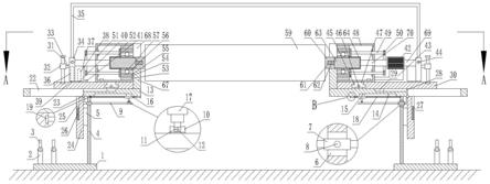 一种机械加工用便于维修和更换的辊筛连接固定装置的制作方法