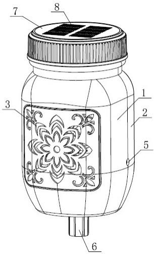瓶型灯的制作方法