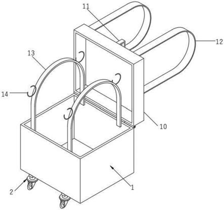 一种建筑电焊工用便携式工具箱的制作方法