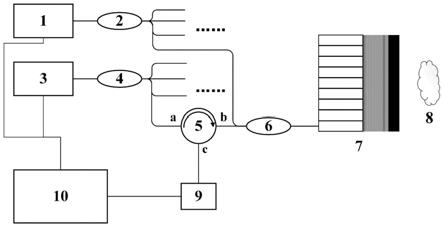 一种基于阵列式光纤超声探头的双模态成像系统及方法与流程