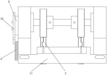 一种卷烟硬盒框架纸虚线刀径向定位工装的制作方法