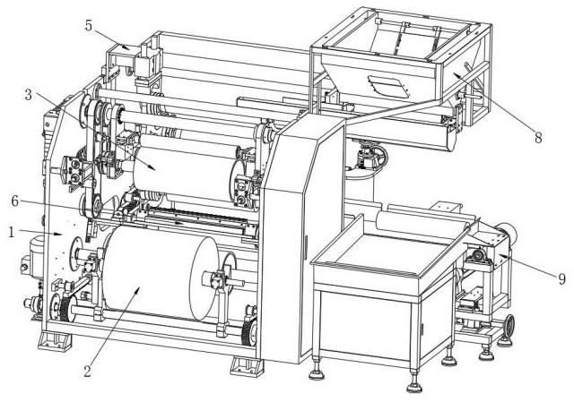 一种流延膜全自动四轴复卷设备的制作方法
