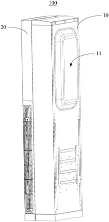 一种空调柜机背板、空调柜机以及空调器的制作方法