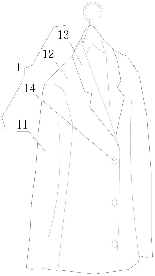 一种具有防污抗皱面料的服装的制作方法