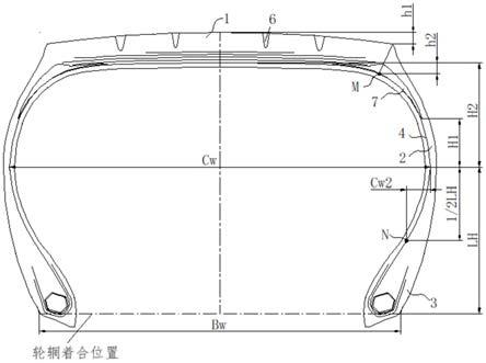 一种低滚阻型载重全钢轮胎的制作方法