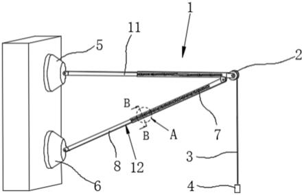一种工程检测用垂直重锤吸附装置的制作方法