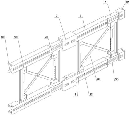 一种基于土木工程用建筑模板连接架结构的制作方法