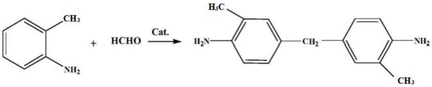 合成3,3’-二甲基-4,4’-二氨基二苯甲烷方法与流程