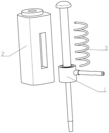 一种输液用港针、港针座及港针自动回缩装置的制作方法