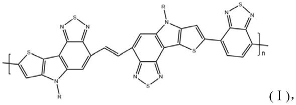 基于噻吩与苯并噻二唑的共轭聚合物及其制备方法与流程