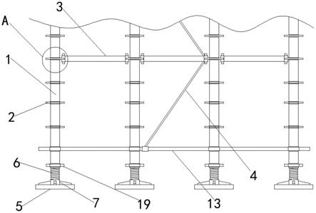 一种承插型盘扣式钢管支架的制作方法