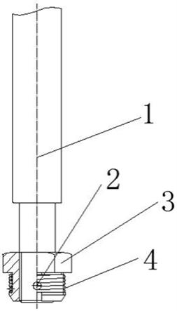 卡簧圆柱销止推结构的制作方法