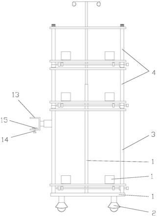 一种转运仪器架的制作方法