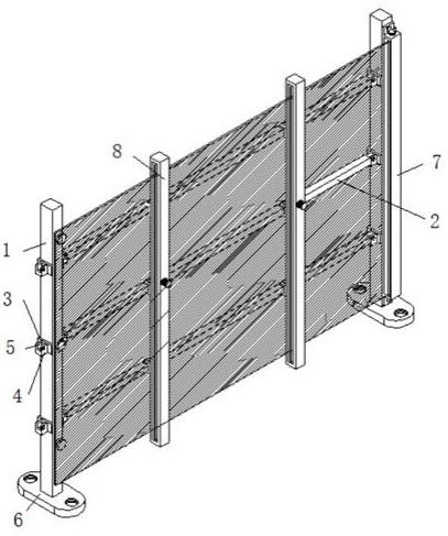 一种建筑高空施工管理用的安全护栏的制作方法
