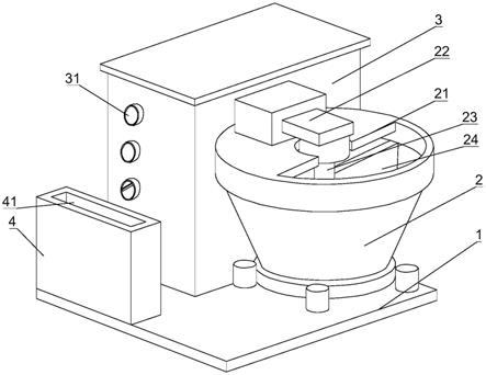 一种充电桩用抗拉耐热电缆加工下料装置的制作方法