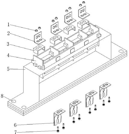 西门子8PT抽屉柜一次接插件的组装方法及其专用模具与流程