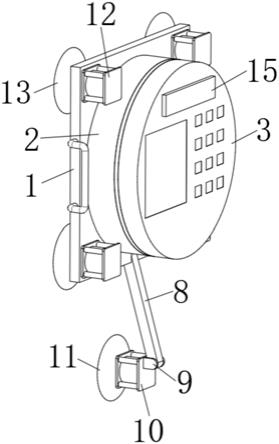 一种固定牢固的建筑幕墙自动检测装置的制作方法