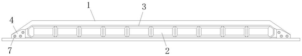 一种车内窗口氛围灯光架的制作方法