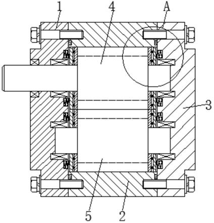 一种液压齿轮泵侧板用密封结构的制作方法