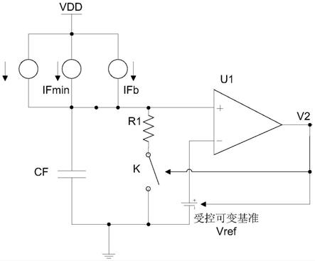 集成调频模式开关电源缓启动功能的频率振荡器的制作方法