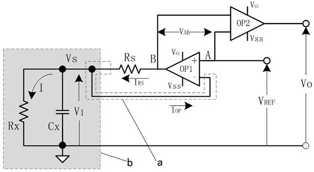 一种采用跨导分流结构实现直流阻抗测量的电路的制作方法