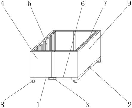 一种玻璃制备的垂直放置结构的制作方法