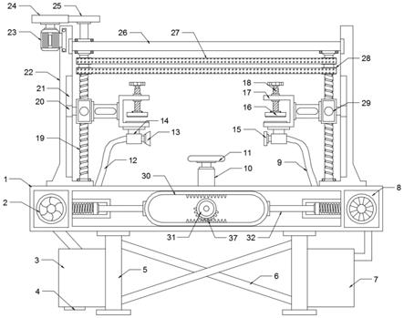 一种建筑工程用板材高效打磨装置的制作方法