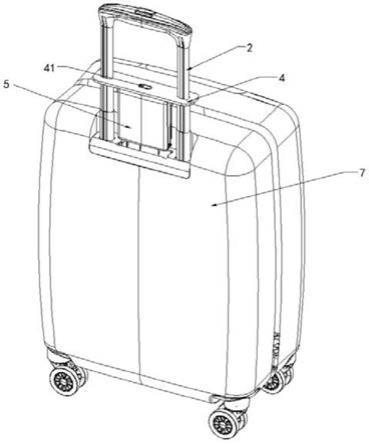 带多功能支架的拉杆结构以及多功能行李箱的制作方法