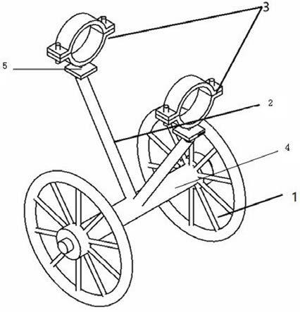 圆柱型材料倒运工具的制作方法