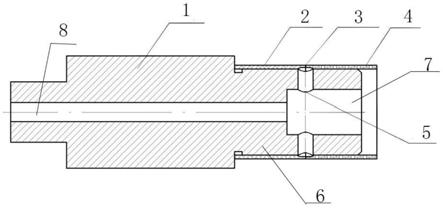 一种交流电磁铁导套管氩弧焊排气芯轴的制作方法