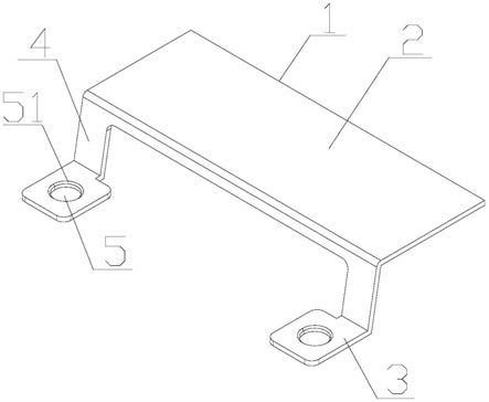 一种用于条码打印机的语音播报器支架的制作方法