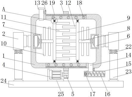 一种固体胶原料搅拌装置的制作方法