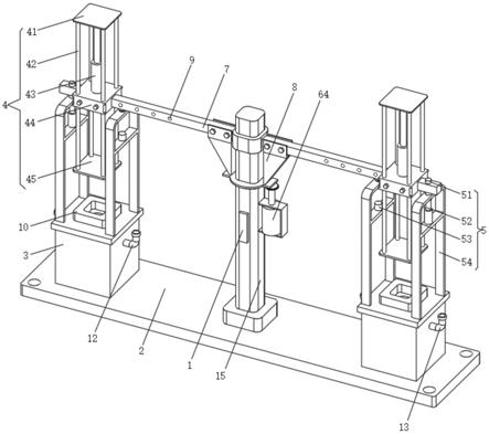 一种杠杆式悬臂低压铸造机的制作方法