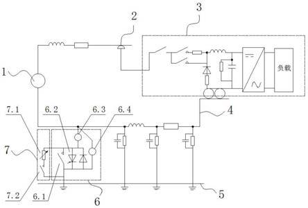 一种钢轨电位限制装置操作过电压抑制电路及方法与流程
