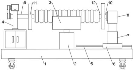 一种螺旋波纹管加工用的夹持机构的制作方法