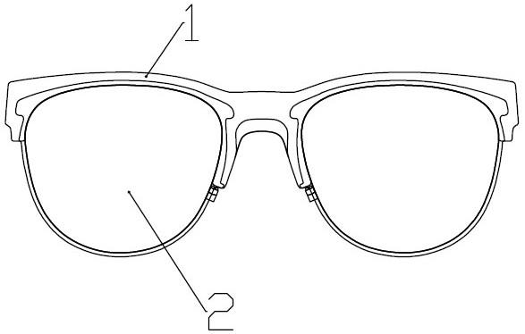一种可拆卸眼镜的制作方法