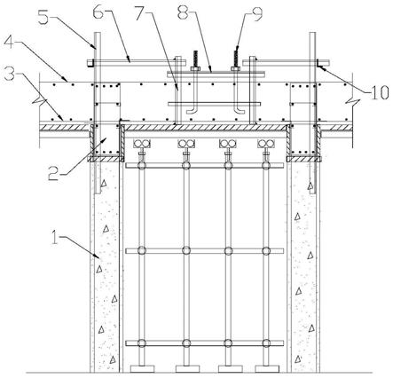 螺栓安装固定架及其施工方法与流程