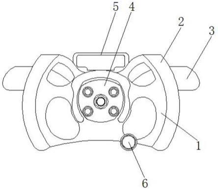 一种赛车模拟器用多功能方向盘的制作方法