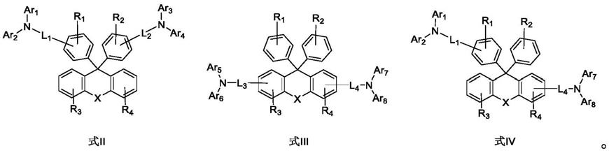 一种基于芴类芳胺化合物的发光材料及其制备方法和有机电致发光器件与流程