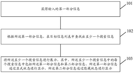 一种信息搜索方法及装置、电子设备、存储介质与流程